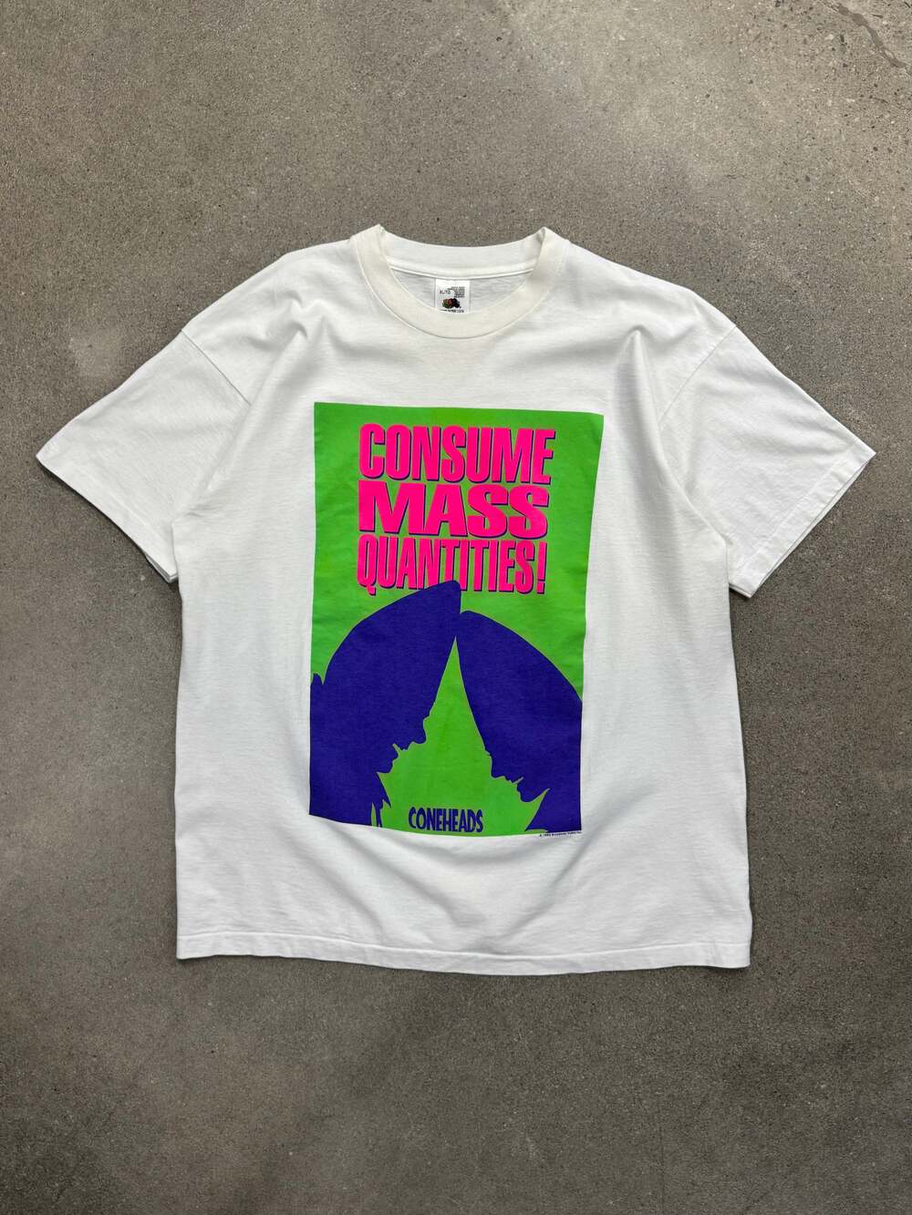Vintage 1993 Coneheads Movie Promo T-Shirt - XL
